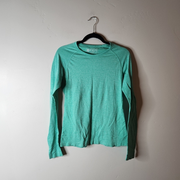 Figs Tops - FIGS Salta Seamless Underscrub Long Sleeve Top Shirt Size Medium